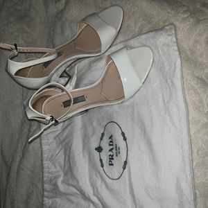 Prada White Shoes